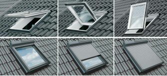 Klapp-Schwing-Dachfenster aus PVC