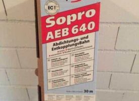 AEB® Abdichtungs- und EntkopplungsBahn - AEB 640 (27.7m)