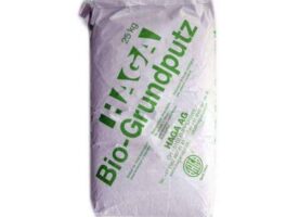 Haga Bio Grundputz, Kalkputz, 74 Säcke á 25kg