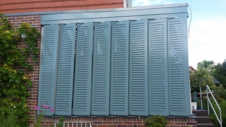 Fensterläden Faltladen Metall Fensterläden Faltladen Metall