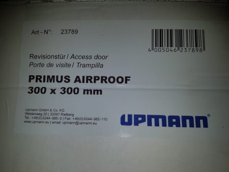 Upmann Revisionstür Primus Airproof 300x300mm weiß Upmann Revisionstür Primus Airproof 300x300mm weiß