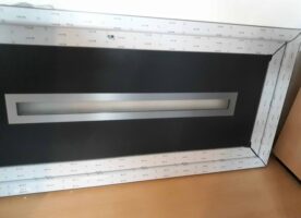 Haustür schwarz/anthrazit