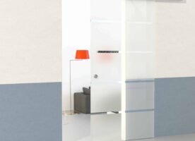 Glasschiebetüren komplettset 3 Größen & 5 Designs verfügbar