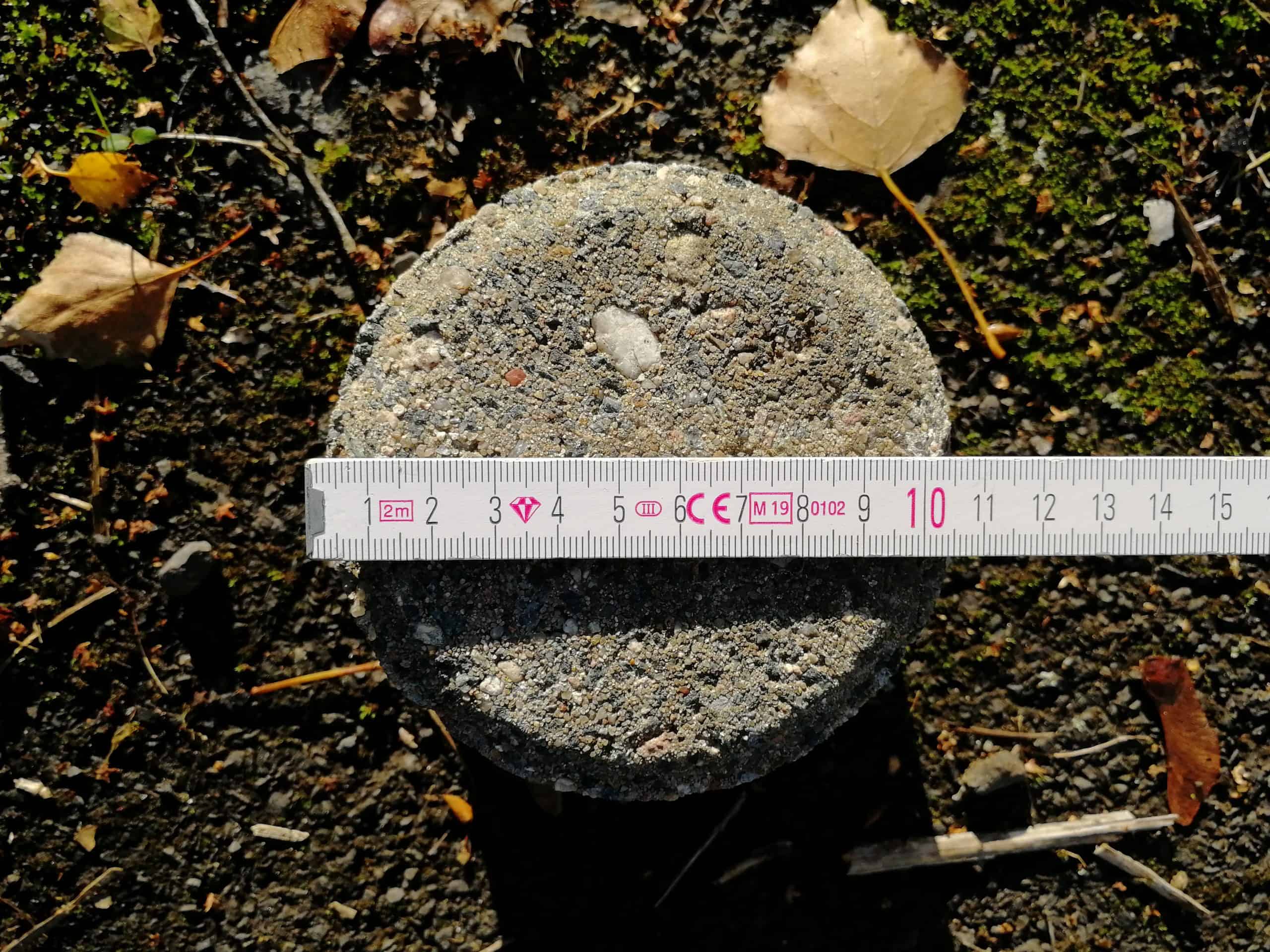 Pflastersteine rund, ca. 2,5m³, Durchmesser 7, 9 und 11cm