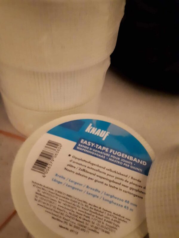 Gipsfaser-Fugenband easy-tape,