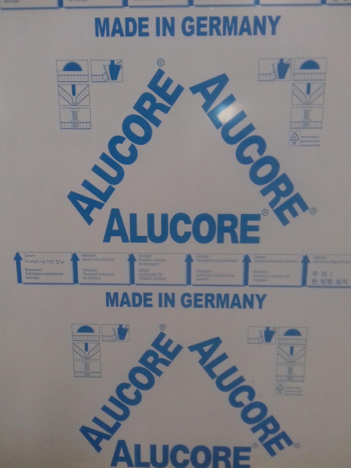 Aluminiumverbundplatten-Alucore (10mm)