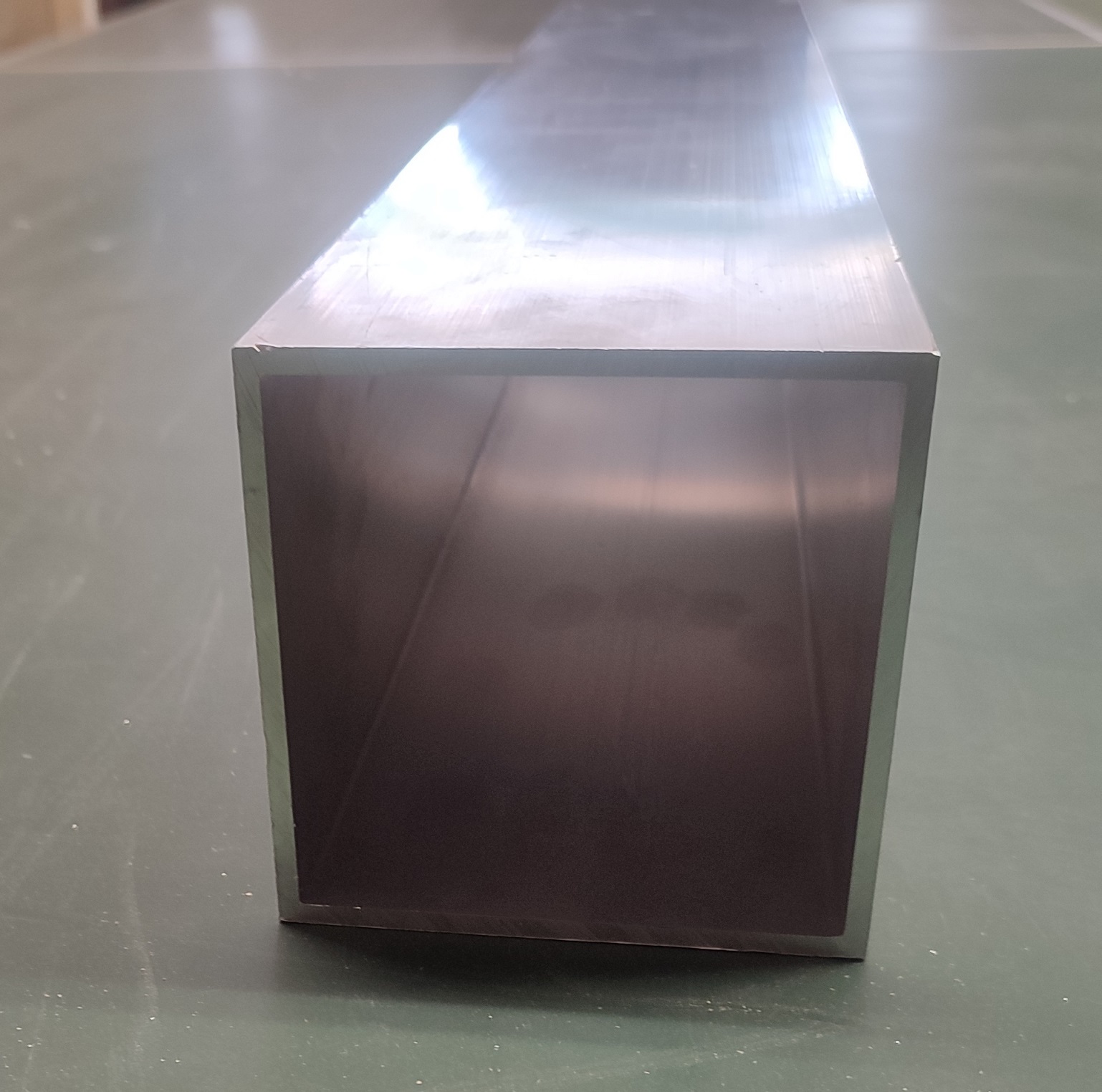 Aluminium Vierkantrohr 10 x 10 cm