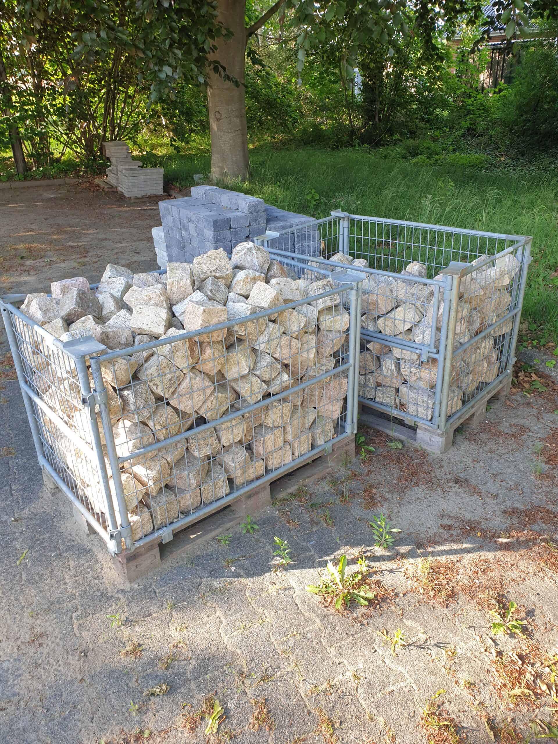Granitsteine, ca. 5 m², Farbe