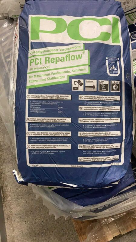 PCI Repaflow 25kg zementärer Vergussmörtel für Innen und Außen