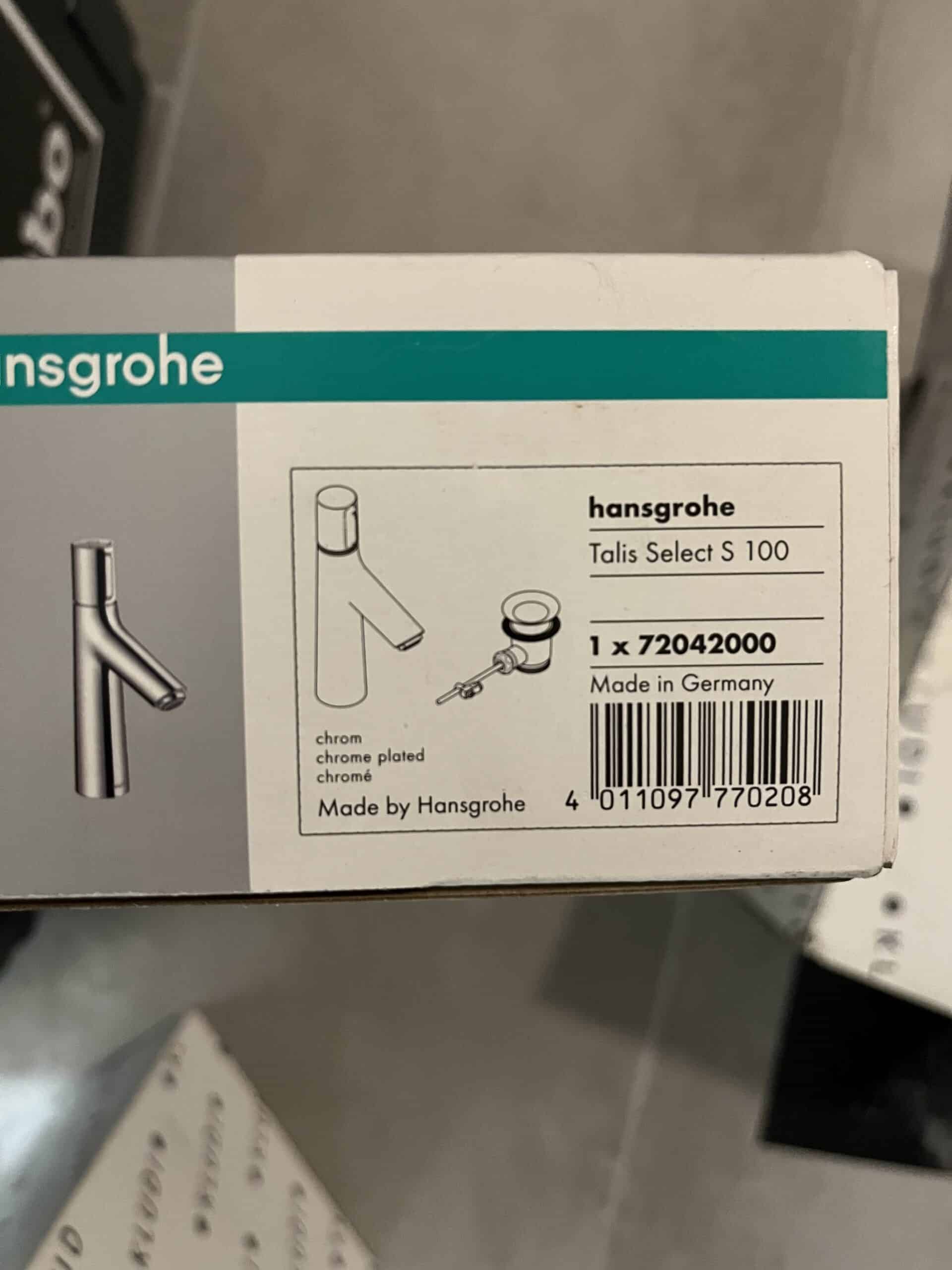 72042000 Hansgrohe Waschtischarmatur Talis Select S100