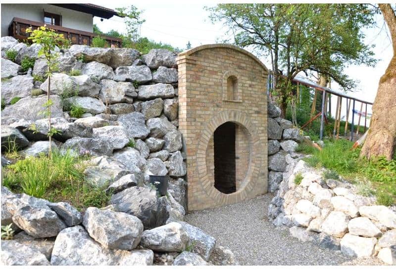 Antik Naturstein gebraucht Rückbau behauen Sandstein Bruchstein Mauerstein Trockenmauer Gartensteine