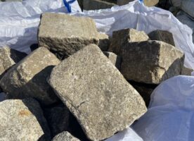 Alte Granitpflaster 18x20 cm Granit Pflastersteine 25 T