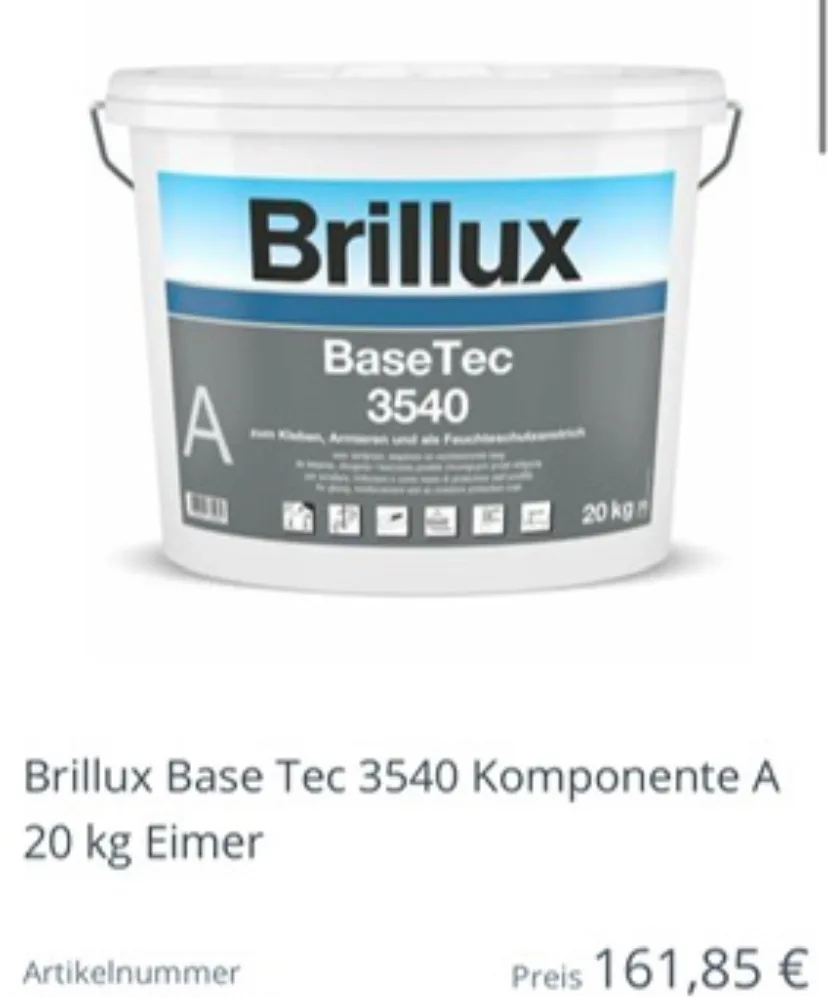 Brillux Basetec 3540  Armierungsmasse
