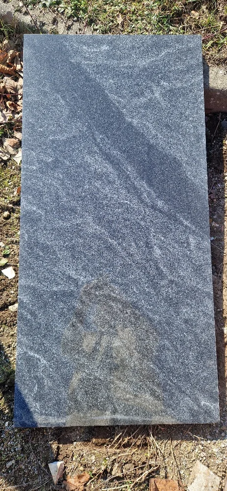 Restplatte Virginia Black Tischplatte Ablage Naturstein