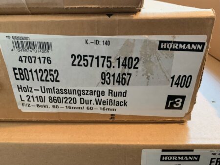 HÖRMANN Zimmertür ProLine 2110/860 Verkehrsweiß RAL 9016 (NEU!)