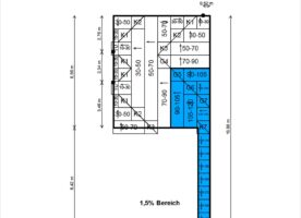 Gefälledämmung Flachdach 5 m³/76 m² EPS 032 DAA dm 100 kPa (NEU!)