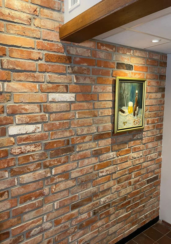 SEV1 Ziegelriemchen Ziegelriemchen Ziegelwand Loft Fliesen