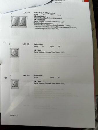 Internorm-Kunststoff-Fenster im Softline-Design