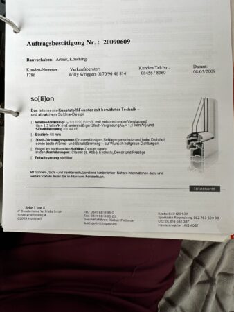 Internorm-Kunststoff-Fenster im Softline-Design