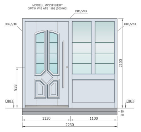 Inotherm Schüco-Aluminium-Haustür Select