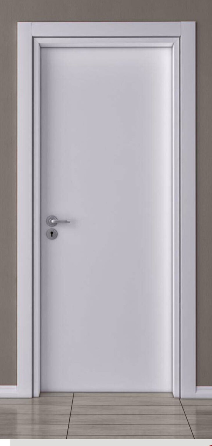Weißlack Designtüren mit zarge | 69 – 81,5 – 94 x 194,5