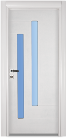 Weißlack Designtüren mit zarge | 69 – 81,5 – 94 x 194,5
