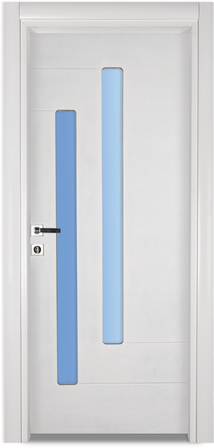 Weißlack Designtüren mit zarge | 69 – 81,5 – 94 x 194,5