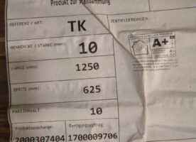 Kokostrittschalldämmplatten Kokostrittschalldämmplatten
