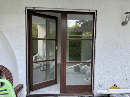 Hartholzfenster mit Dreifachverglasung, diverse Größen