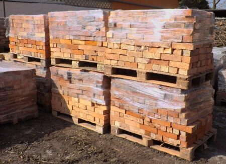 Bausatz günstiges Hochbeet Gartenbeet Kräuterbeet Pflanzkübel original alte Mauersteine Ziegelsteine DIY