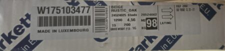 Vinylboden Tarkett Rustic Oak Beige- 50qm?