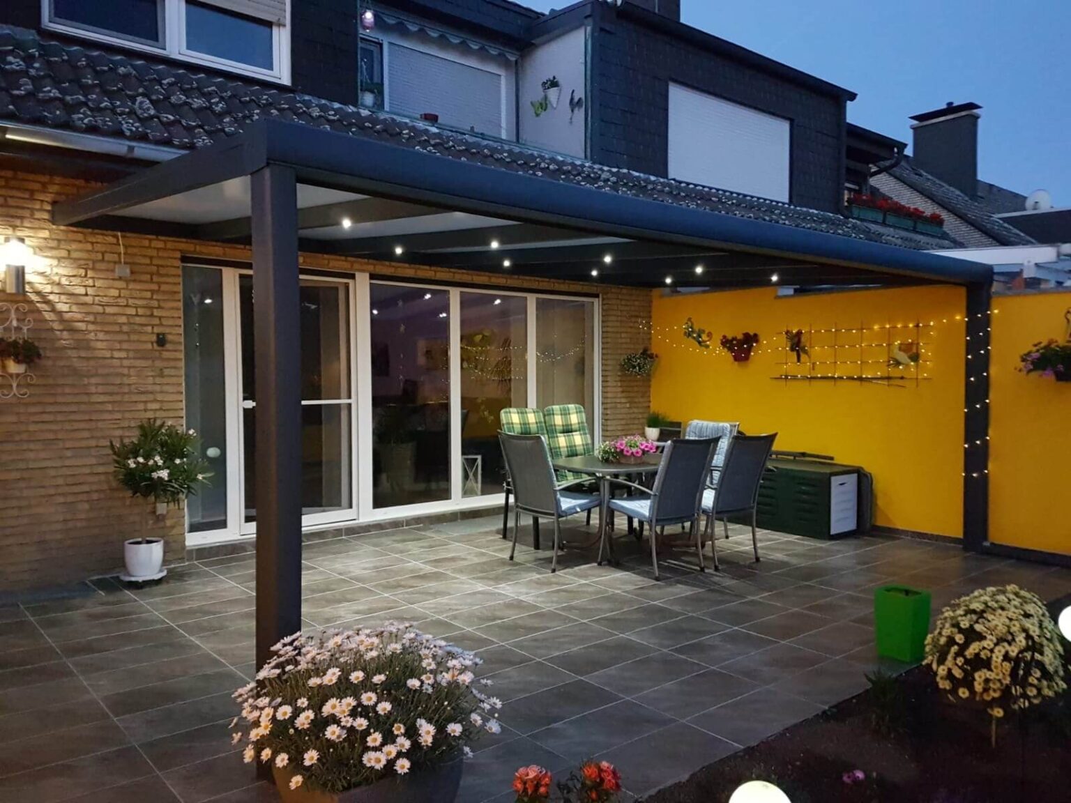 ⭐⭐⭐⭐⭐ Terrassenüberdachung Wintergarten Carport Pergola Markise Terrassendach Sonnenschutz Terrasse Sonnenschutz
