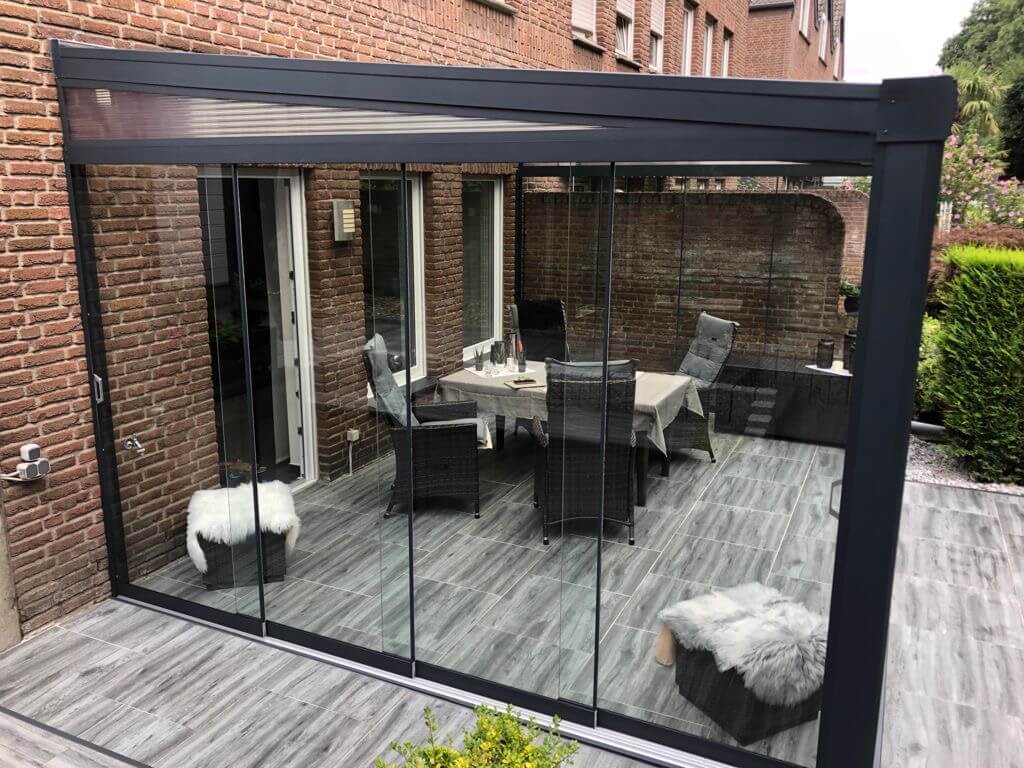⭐⭐⭐⭐⭐ Terrassenüberdachung Wintergarten Carport Pergola Markise Terrassendach Sonnenschutz Terrasse Sonnenschutz