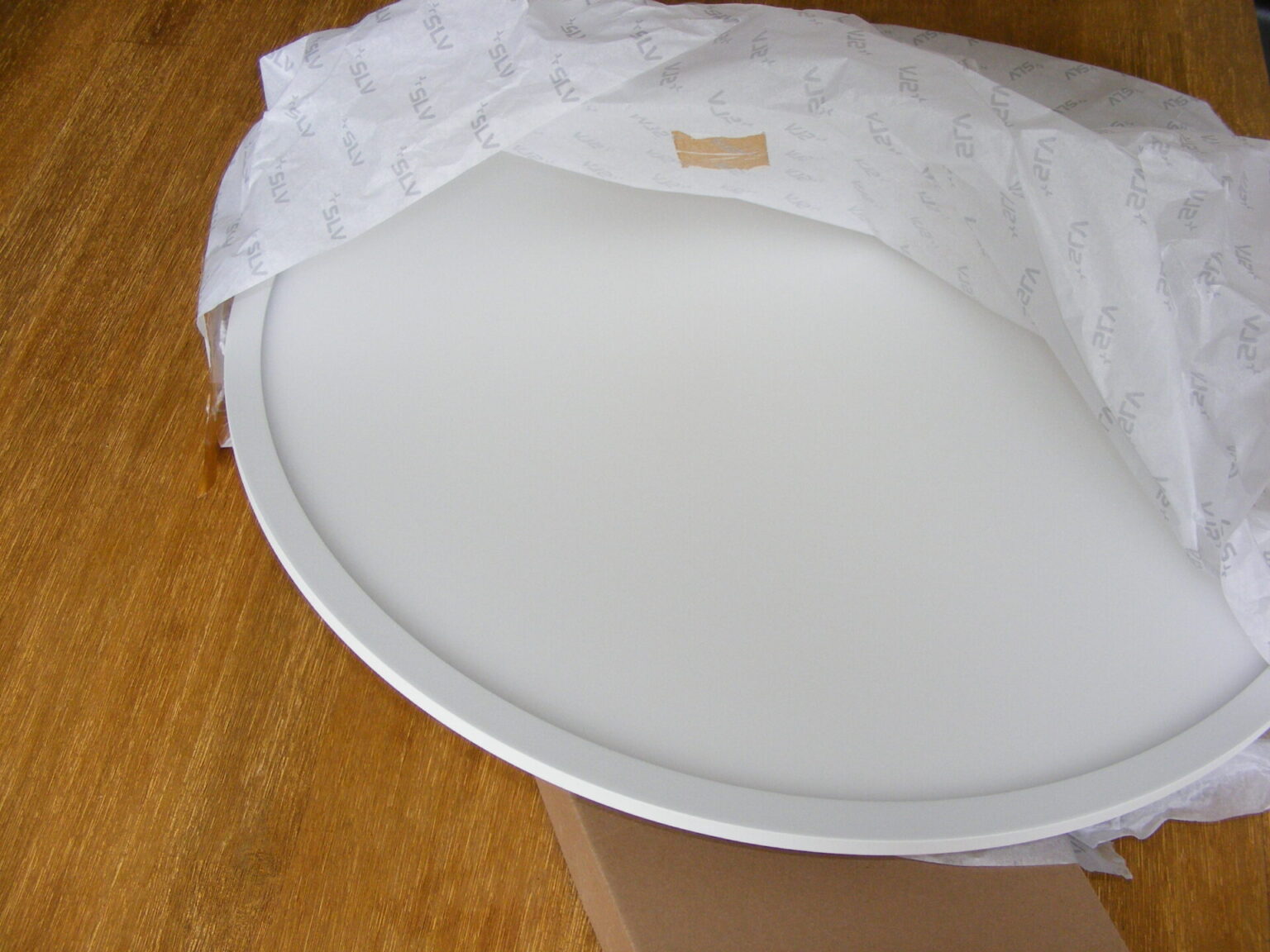 SLV 1003044 Panel 60 Dali LED Pendelleuchte rund Weiß 3000K