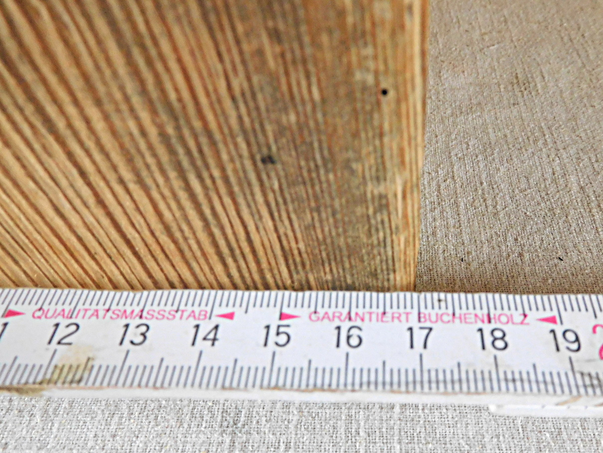 uralte stabile original historische Holz Werkzeug Kiste Deko Aufbewahrung vintage shabby chic