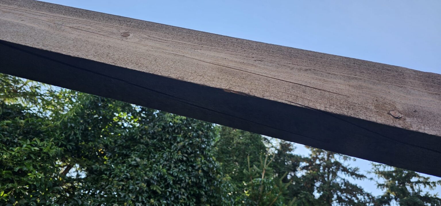 Holzbalken 7m lang