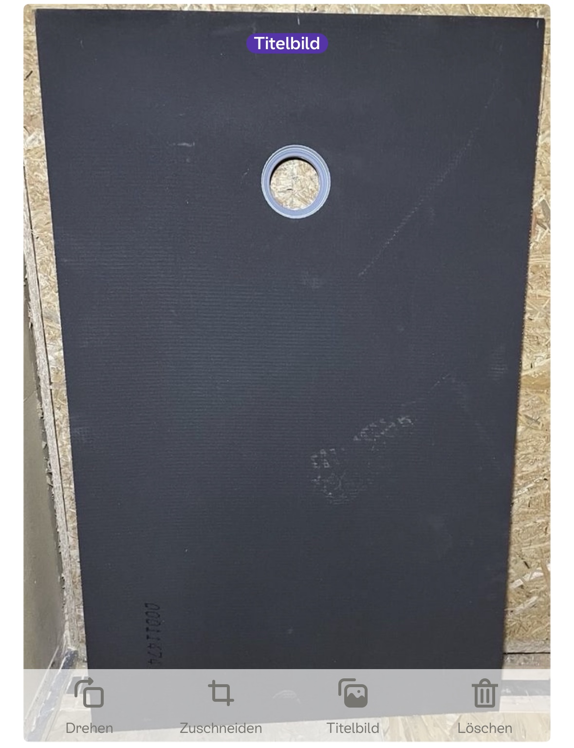 2x Wedi Fundo Ligno Plus komplett  mit Einläufen und Zubehör