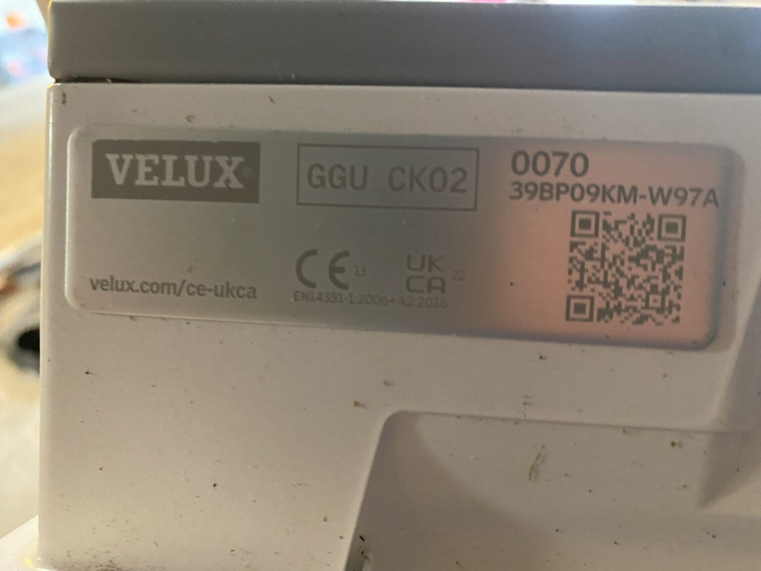 Velux Schwingfenster GGU CK02 0070 (55x78cm)