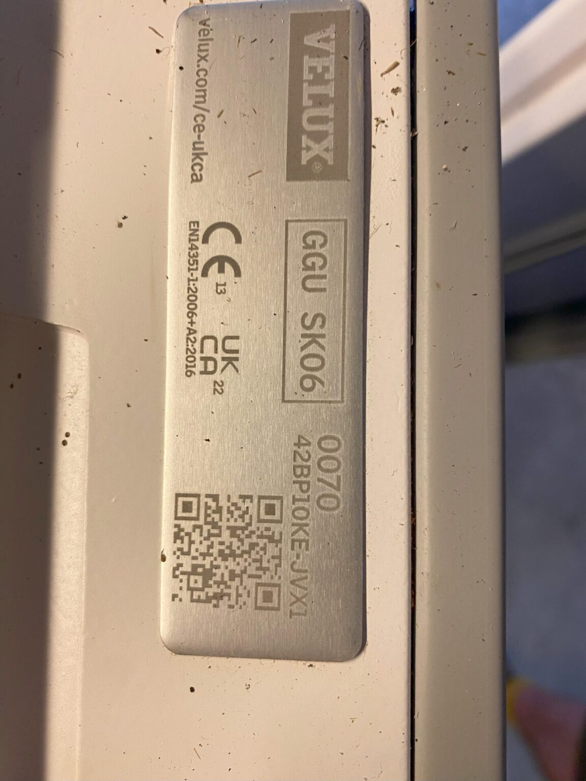 Velux Dachfenster GGU SK06 0070 (114×118 cm)