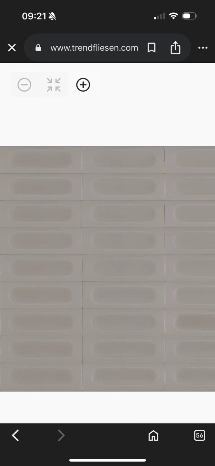 Fliese 5x15cm, Marazzi Confetto savoiardo