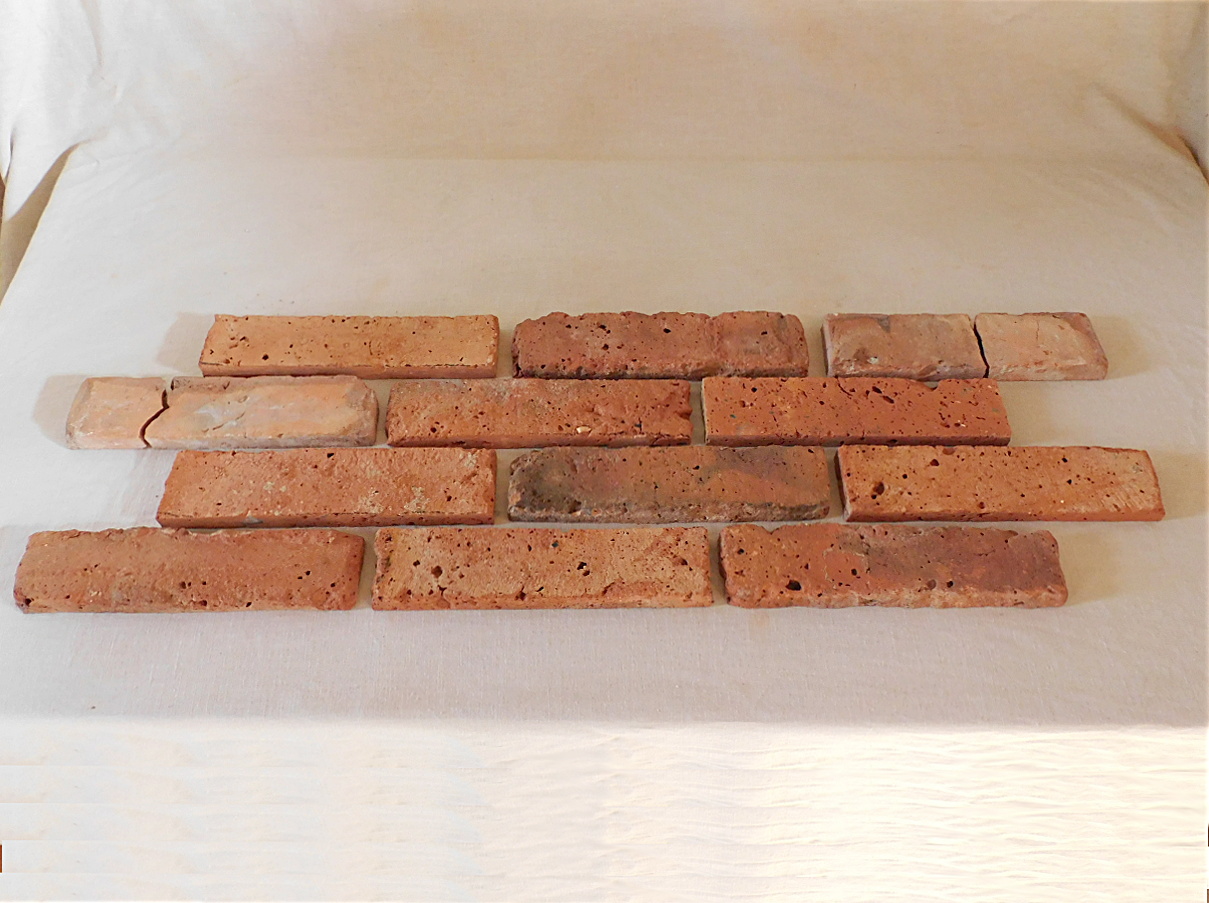 Antik Riemchen Alte Mauer Ziegel Klinker Wand orig shabby used