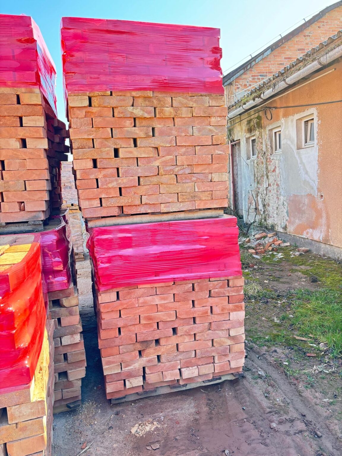 ZIEGELSTEIN ZIEGELN KLINKERN BACKSTEIN 1 Pallete (450 Stk.)