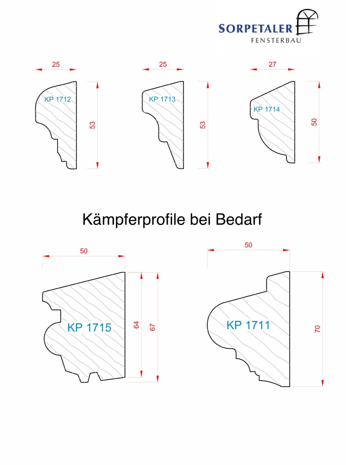 Sorpetaler Holzfenster, zweiflügelig mit Oberlicht