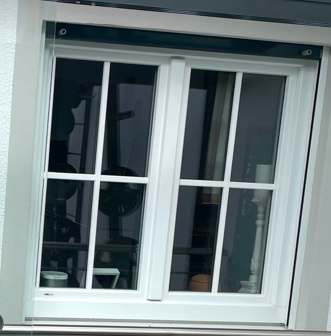 3 – fach- verglaste Holz-Alu-Fenster in weiss