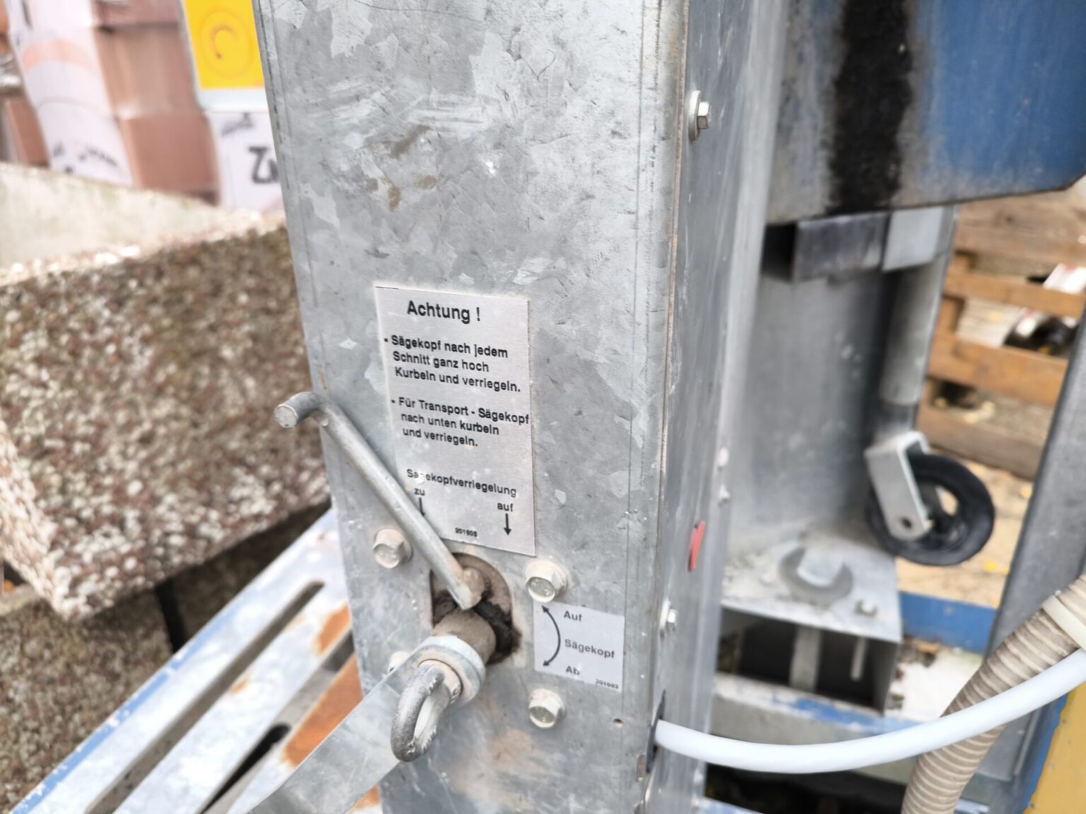 LISSMAC Steintrennsäge DTS 420N