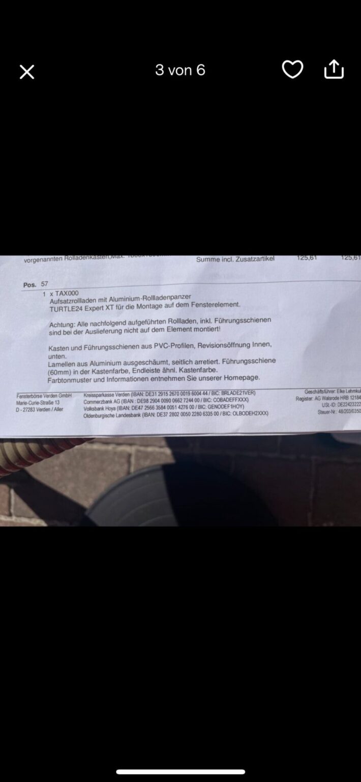 Aufbaurolläden