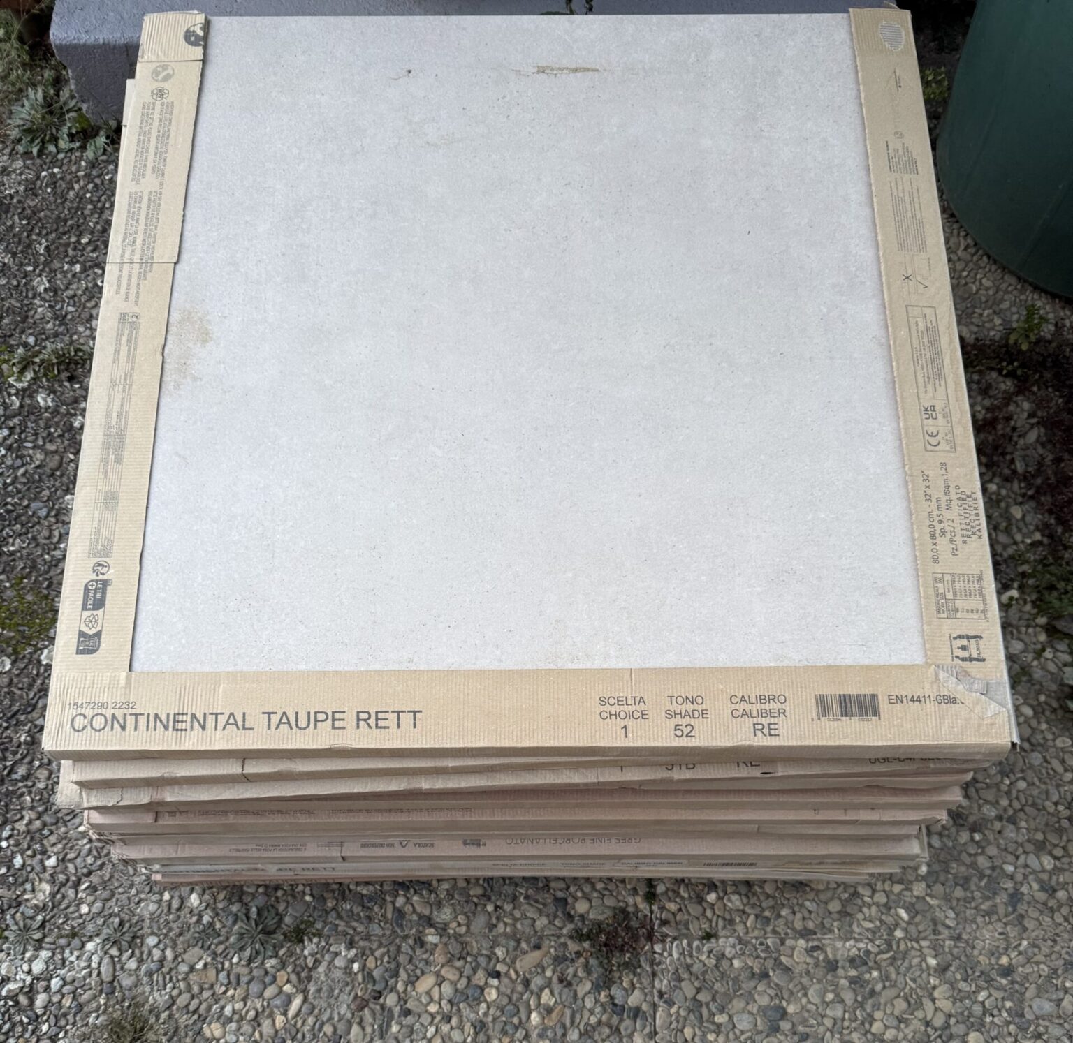 Bodenfliesen 80×80 Feinsteinzeug