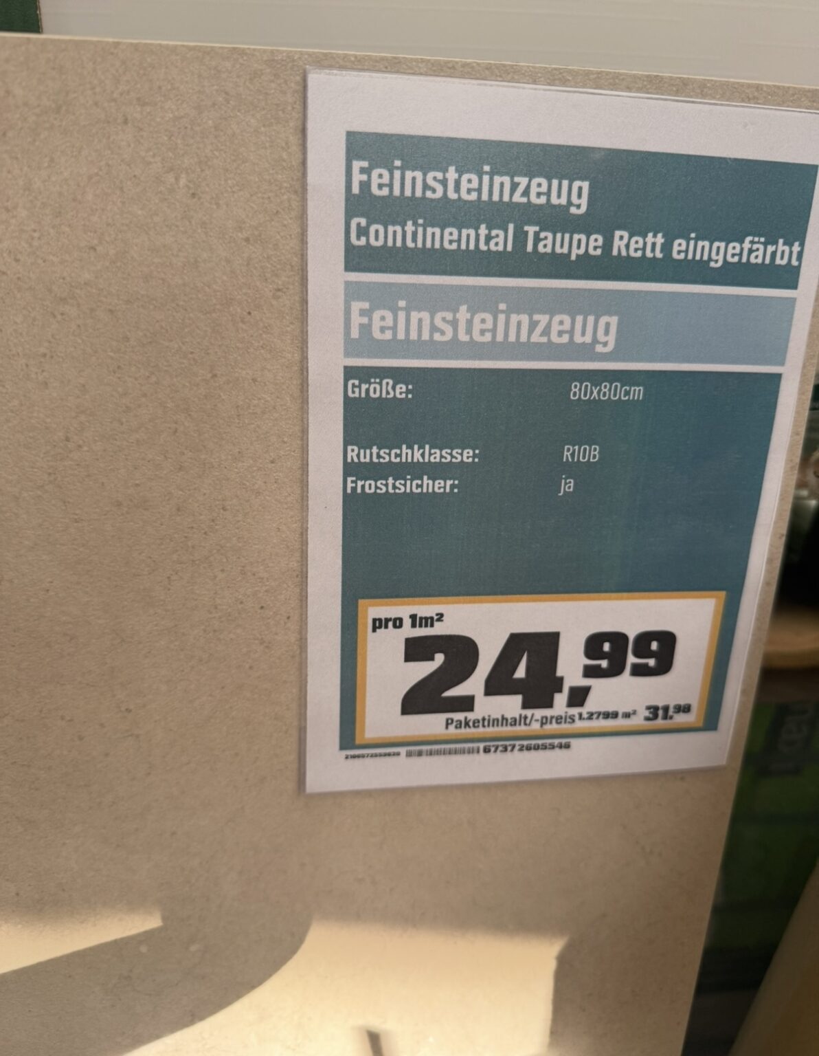 Bodenfliesen 80×80 Feinsteinzeug