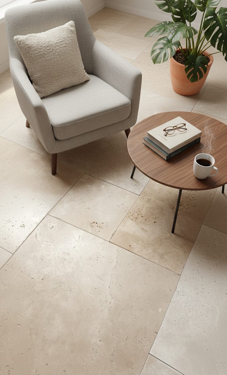 Travertin Hell (Beige Travertin) Natursteinfliesen