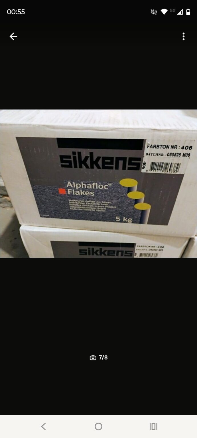Sikkens alphafloc flakes